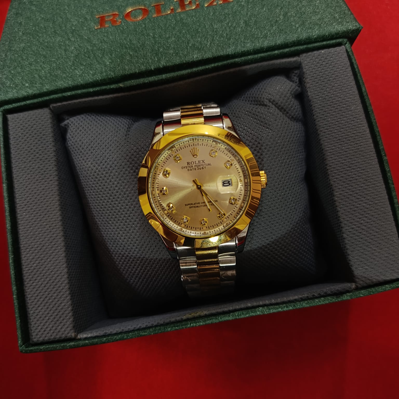 Rlx Taj lock Watch - Heavyweight - Stainless steel - Water resistance - LUXE DUAL – Two Tones. One Icon