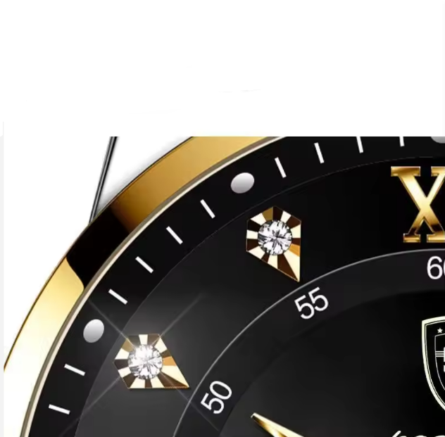 Luxury Watch for Men Waterproof Luminous Watch Calendar Leather Strap Men's Quartz Watches, Poedagar leather strap Waterproof quartz Watch